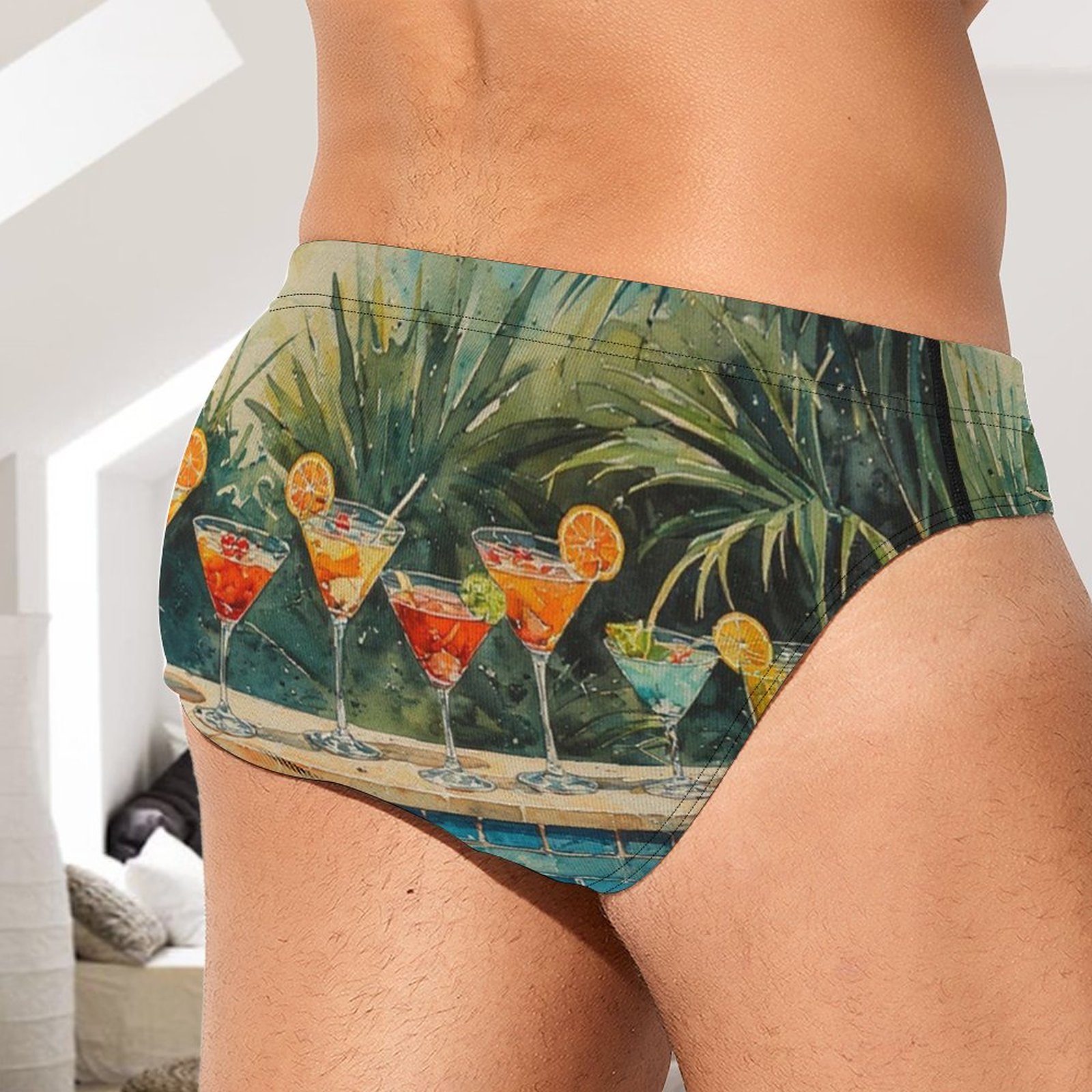 Pool Cocktails Milk Silk Briefs - Image 7