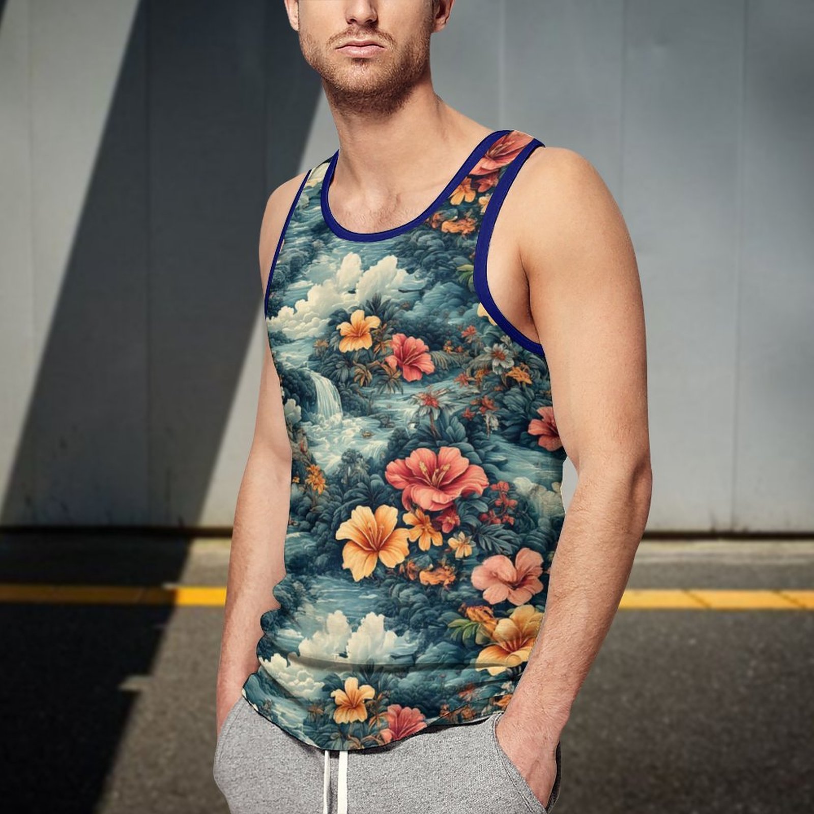 Rainbow Hawaiian Tank 2 - Image 2